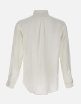 Camicia in lino 710966294 506 POLO RALPH LAUREN 