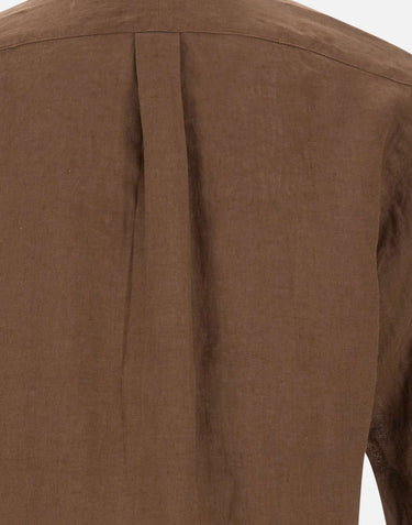 Camicia in lino 710966294 514 POLO RALPH LAUREN 