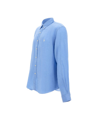 Camicia in lino 710966294 519 POLO RALPH LAUREN 