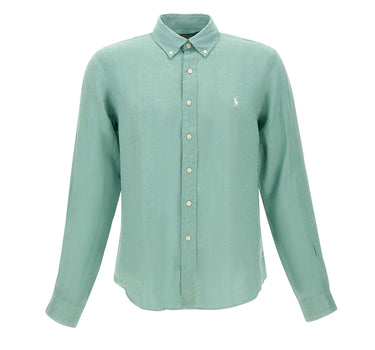 Camicia in lino 710966294 522 POLO RALPH LAUREN 