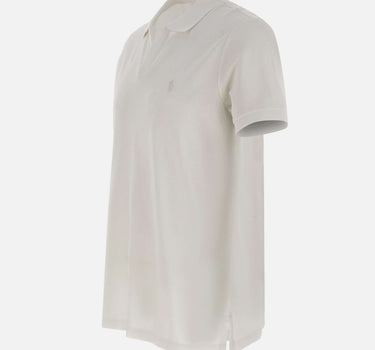 POLO RALPH LAUREN Polo "Classics" senza bottoni WHITE Uomo 