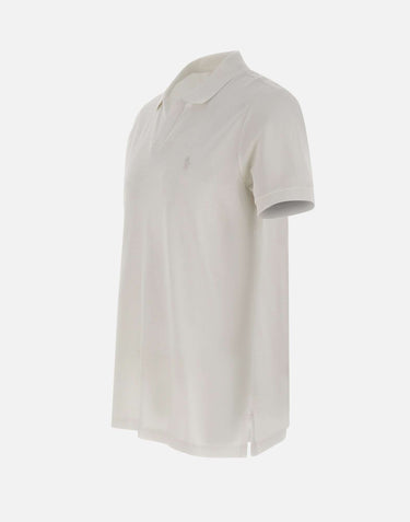 POLO RALPH LAUREN Polo "Classics" senza bottoni WHITE Uomo 