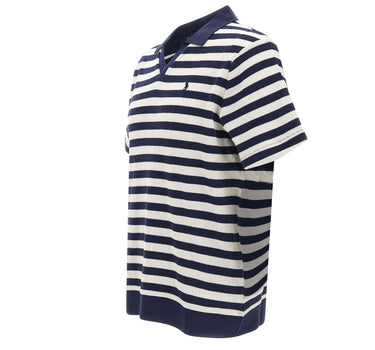 Polo in maglia pointelle e a coste 710A13006 004 POLO RALPH LAUREN 