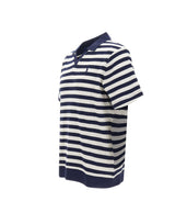 Polo in maglia pointelle e a coste 710A13006 004 POLO RALPH LAUREN 