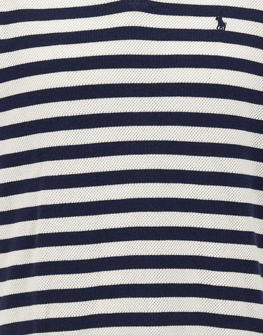 Polo in maglia pointelle e a coste 710A13006 004 POLO RALPH LAUREN 