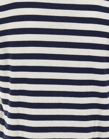 Polo in maglia pointelle e a coste 710A13006 004 POLO RALPH LAUREN 
