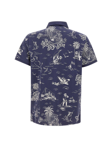 Polo in piqué "Polo Bear" 710B13971 001 POLO RALPH LAUREN 