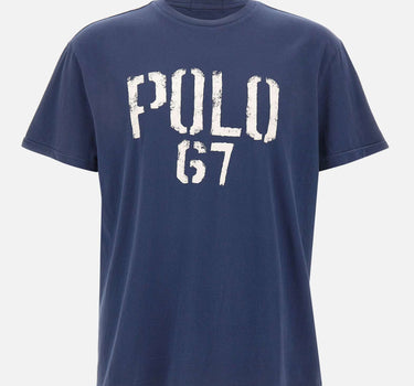 POLO RALPH LAUREN T-shirt con stampa BLUE Uomo 