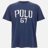 POLO RALPH LAUREN T-shirt con stampa BLUE Uomo 