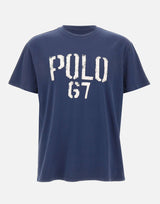 POLO RALPH LAUREN T-shirt con stampa BLUE Uomo 