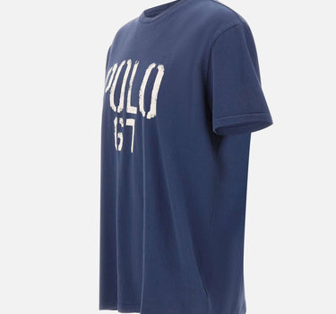 POLO RALPH LAUREN T-shirt con stampa BLUE Uomo 