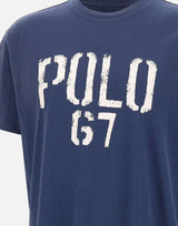 POLO RALPH LAUREN T-shirt con stampa BLUE Uomo 