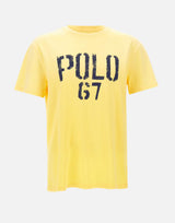 POLO RALPH LAUREN T-shirt con stampa YELLOW Uomo 