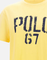 POLO RALPH LAUREN T-shirt con stampa YELLOW Uomo 