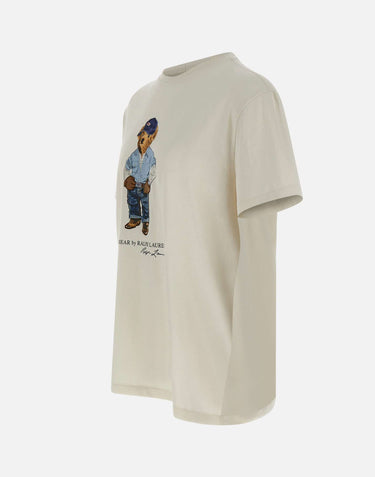 POLO RALPH LAUREN T-shirt "Polo Bear" WHITE Uomo 