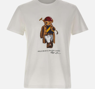 POLO RALPH LAUREN T-shirt "Polo Bear" WHITE Uomo 