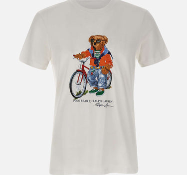POLO RALPH LAUREN T-shoirt "Polo Bear" WHITE Uomo 