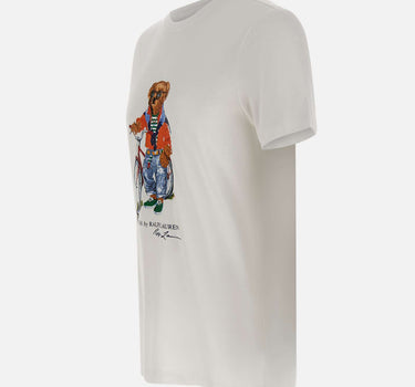 POLO RALPH LAUREN T-shoirt "Polo Bear" WHITE Uomo 