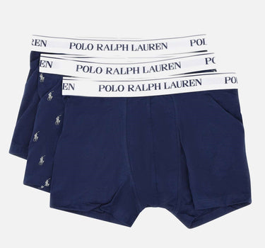 POLO RALPH LAUREN Set 3 boxer in cotone stretch BLUE Uomo 