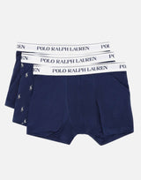 POLO RALPH LAUREN Set 3 boxer in cotone stretch BLUE Uomo 