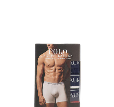 Tripack boxer in cotone stretch 714830300 102 POLO RALPH LAUREN 