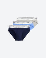 POLO RALPH LAUREN Slip Tripack in cotone MULTICOLOR Uomo 