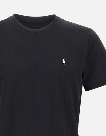 POLO RALPH LAUREN T-shirt "Core Replen" BLACK Uomo 