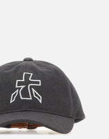 Cappello da baseball in cotone BALL07 BLACK PREMIATA 