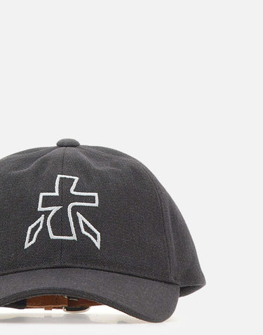 Cappello da baseball in cotone BALL07 BLACK PREMIATA 