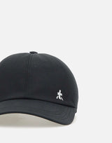 PREMIATA Cappello da baseball "Ball" in cotone BLACK Uomo 