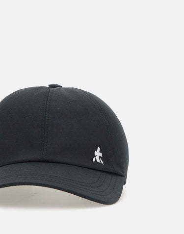 PREMIATA Cappello da baseball "Ball" in cotone BLACK Uomo 