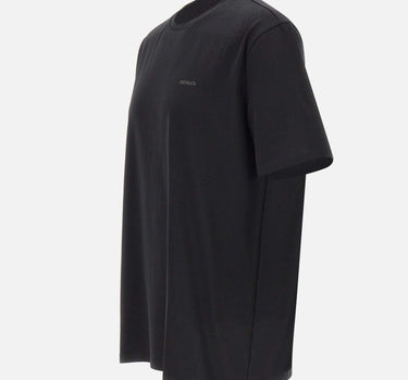 PREMIATA T-shirt in cotone con occhielli BLACK Uomo 
