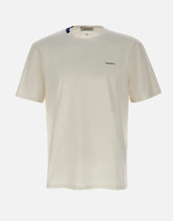 PREMIATA T-shirt in cotone con occhielli WHITE Uomo 