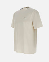 PREMIATA T-shirt in cotone con occhielli WHITE Uomo 