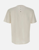 PREMIATA T-shirt in cotone con occhielli WHITE Uomo 