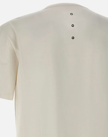 PREMIATA T-shirt in cotone con occhielli WHITE Uomo 