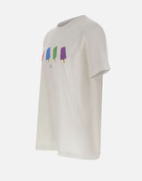 PS PAUL SMITH T-shirt "Lollies" WHITE Uomo 