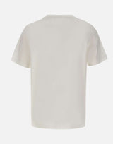PS PAUL SMITH T-shirt con stampa a spirale "PS" WHITE Uomo 