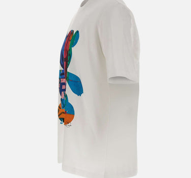 PS PAUL SMITH T-shirt "Teddy" WHITE Uomo 