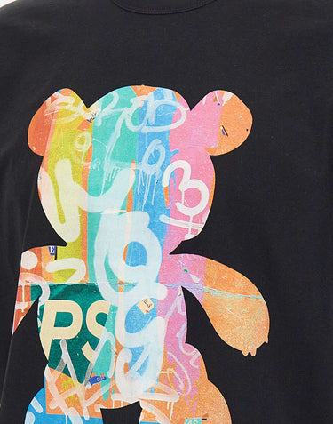 PS PAUL SMITH T-shirt "Teddy" BLACK Uomo 
