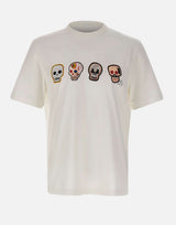 PS PAUL SMITH T-shirt "Skulls" WHITE Uomo 