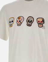 PS PAUL SMITH T-shirt "Skulls" WHITE Uomo 