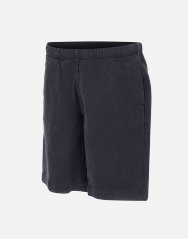 PS PAUL SMITH Shorts in misto lino con coulisse BLUE Uomo 