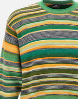 PS PAUL SMITH Maglia girocollo a righe MULTICOLOR Uomo 