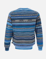 PS PAUL SMITH Maglia girocollo a righe MULTICOLOR Uomo 
