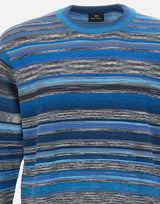 PS PAUL SMITH Maglia girocollo a righe MULTICOLOR Uomo 