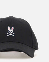Cappellino da baseball classico B6A816A1HT BLK PSYCHO BUNNY 