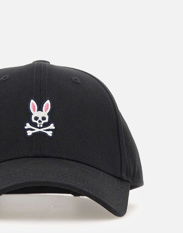 Cappellino da baseball classico B6A816A1HT BLK PSYCHO BUNNY 