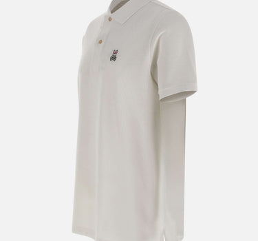 Polo classica in piqué B6K001ARPC WHT PSYCHO BUNNY 