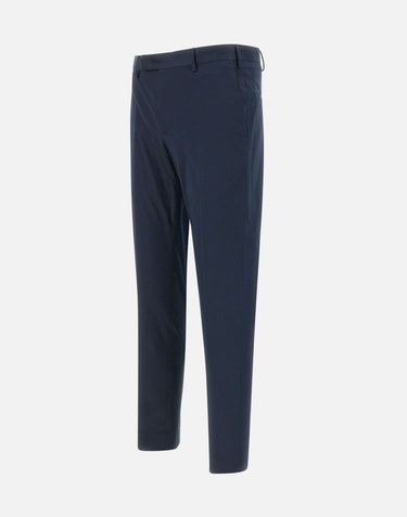 PT TORINO Pantaloni "Dieci" in cotone stretch BLUE Uomo 
